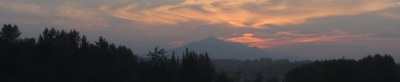 A great morning for an airlift – smoky sunrise over Pilchuck