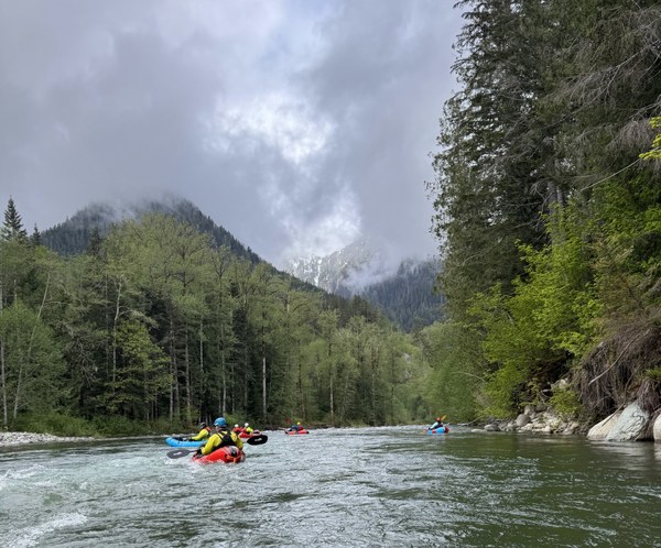 Mountaineers paddle on the Sauk, a Wild and Scenic River..jpg