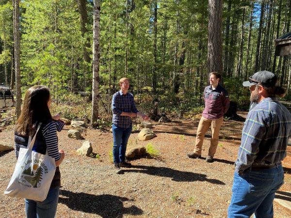 Outdoor Alliance Washington Partners meet with Rep. Kilmer in Olympic National Forest_Big Creek Campground, Hoodsport, WA_Photo Credit_Katy Crabtree.jpg