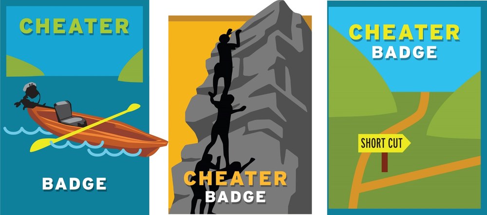 Introducing the Cheater Badge!