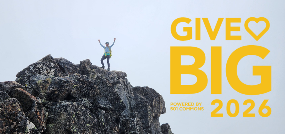 Mountaineers Give BIG for GiveBIG