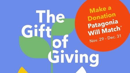 Patagonia turns your $1 donation into $2 for The Mountaineers