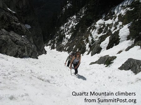 Quartz Mountain - Where Did THAT Avalanche Come From?