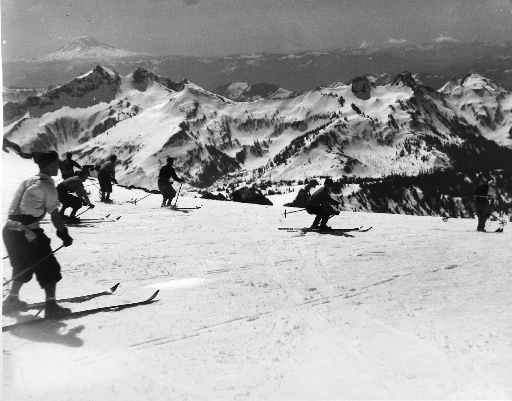 Retro Rewind | The 1934 Silver Skis Race — The Mountaineers