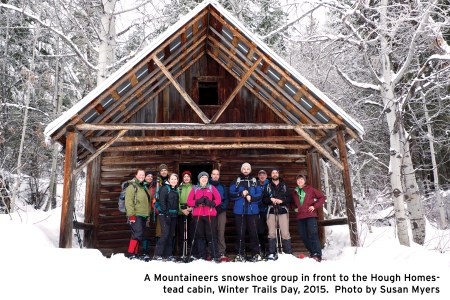 Snowshoeing in the Methow