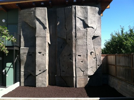 Tacoma Program Center Outdoor Climbing Wall
