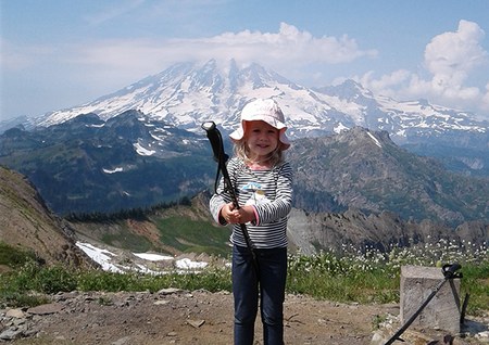 The Baby Peakbagger: Exploring Mount Rainier National Park with my Daughter