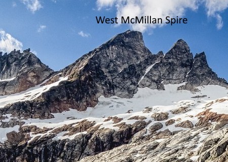 West McMillan Spire - Slipped, Slid, Bounced, Finally Arrested