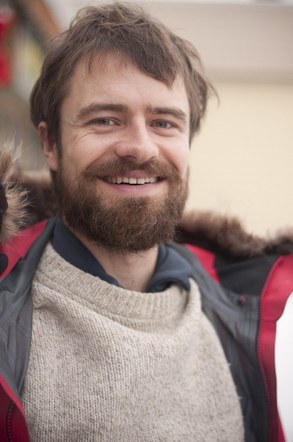 Anders Morley with Barney Scout Mann