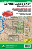 Alpine Lakes East Stuart Range, WA No. 208SX: Green Trails Maps