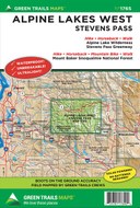 Alpine Lakes West Stevens Pass, WA No. 176S: Green Trails Maps