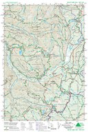 Blue Lake, WA No. 334: Green Trails Maps