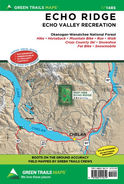 Echo Ridge, WA No. 148S: Green Trails Maps