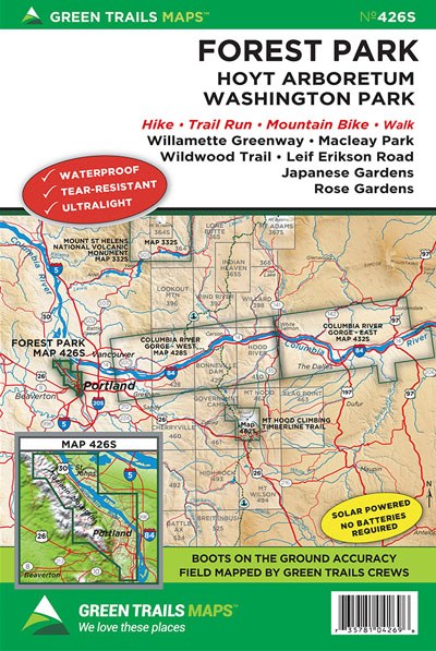Forest Park, OR No. 426S: Green Trails Maps