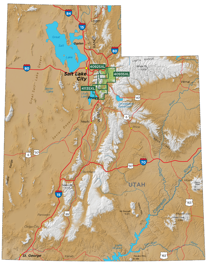 Utah Map