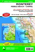 Monterey Pebble Beach * Carmel, CA No. 1240SX: Green Trails Maps