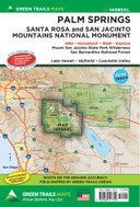 Palm Springs, CA No. 1458SXL: Green Trails Maps