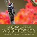 The Owl & the Woodpecker 2026: 12-Month Wall Calendar