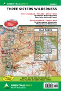 Three Sisters West, OR No. 589SX: Green Trails Maps