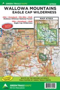 Wallowa Mountains/Eagle Cap Wilderness, OR No. G475SX: Green Trails Maps