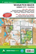 Wasatch Back, UT No. 4093SXL: Green Trails Maps