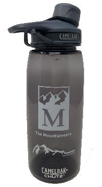 Mountaineers Water Bottle - Charcoal