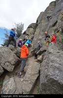 Leading on Rock 3, Everett Intermediate Climbing Course