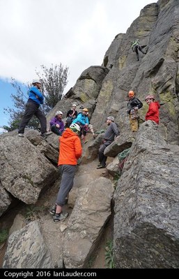 Leading on Rock 3, Everett Intermediate Climbing Course