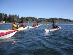 Basic Sea Kayaking Student Paddle