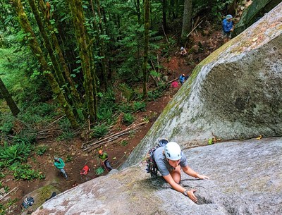 Youth Crag Climbing