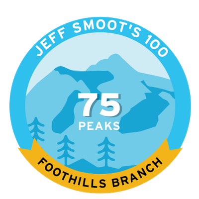 Smoot's List - 75 peaks
