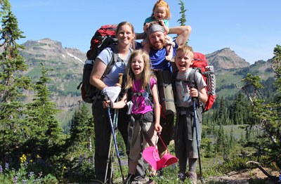 Backpacking with Kids - Foothills