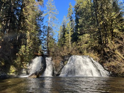 May Hikes: 3 to 5.5 miles, 300 to 1,250 feet gain - Cherry Creek Falls