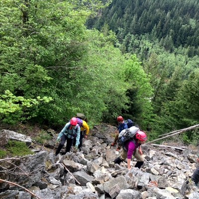 Intensive Alpine Scramble Leader Training - Foothills (Eastside) - 2021