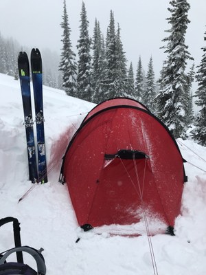 Winter Tent Camping Field Trip - Mazama Ridge (Mount Rainier)