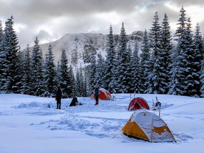 Winter Tent Camping Field Trip - Kendall Peak Lakes