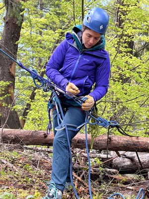 Activity 11 - Rock Climbing Technique and Belay Escape - McCleary Cliffs