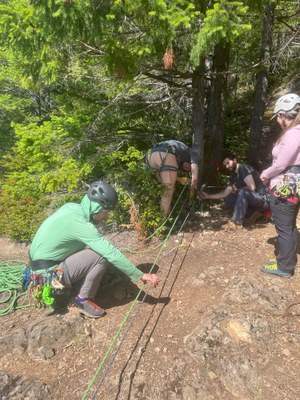 Climbing Self Rescue-1 Field Trip 1 - Green Mountain: School Rock