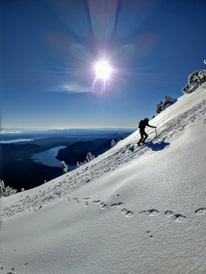 Intermediate Winter Mountaineering/Overnight - Private Residence