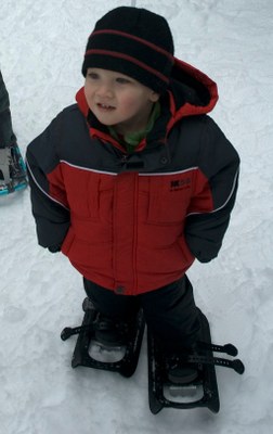Snowshoeing