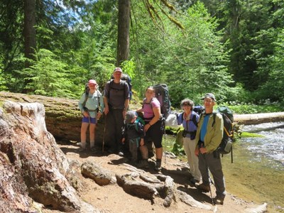 Family Backpacking Skills - Burfoot Park