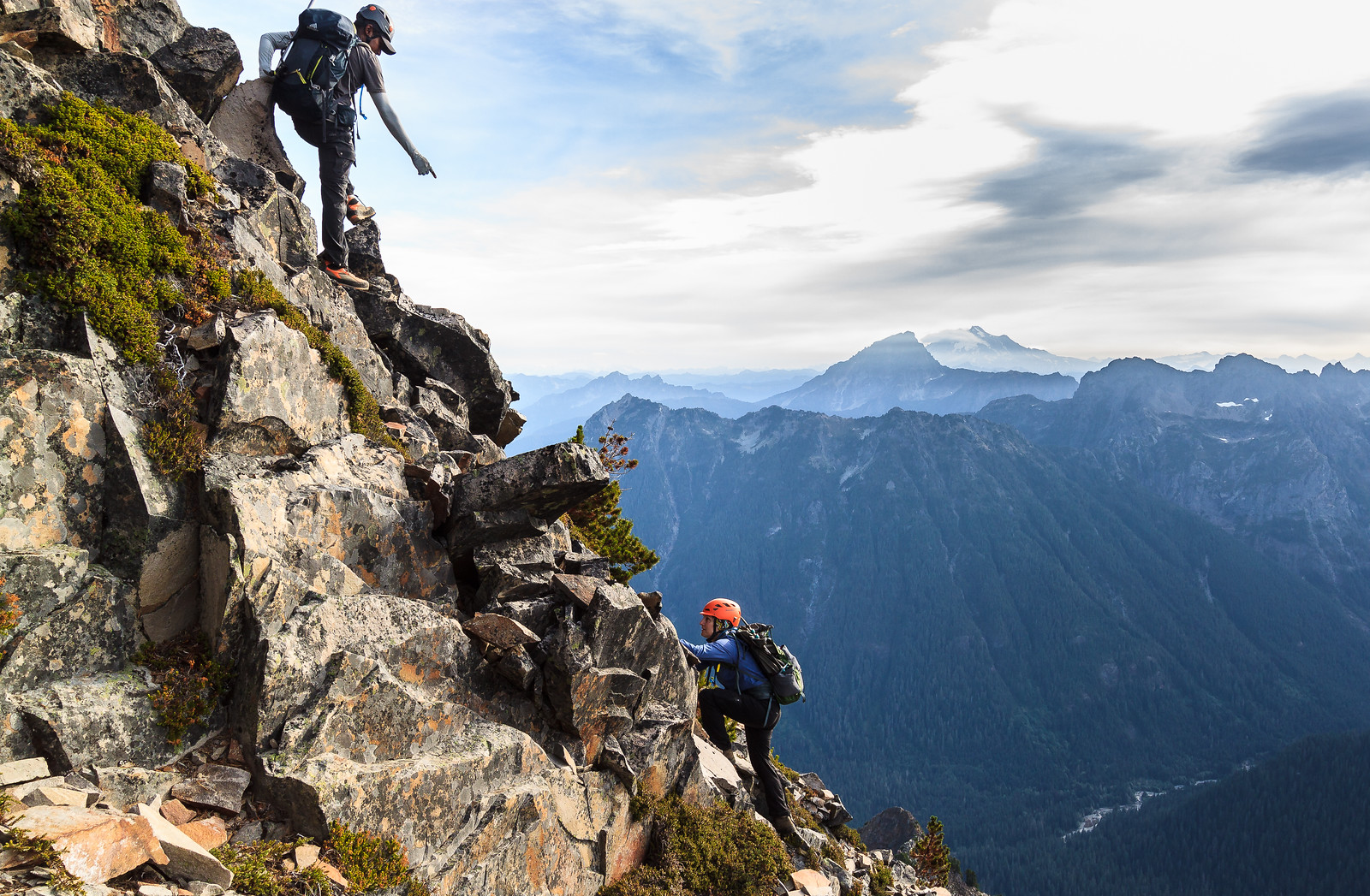 Ropes & Anchors Clinic for Scrambling Mountaineers Seattle Program