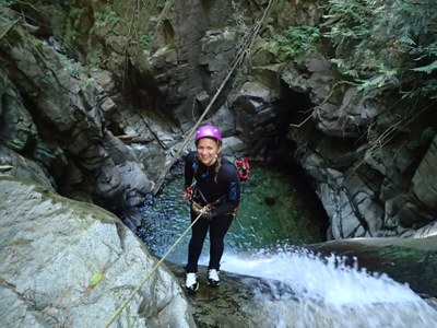 Waterfall Canyoning Course - The Mountaineers - 2019