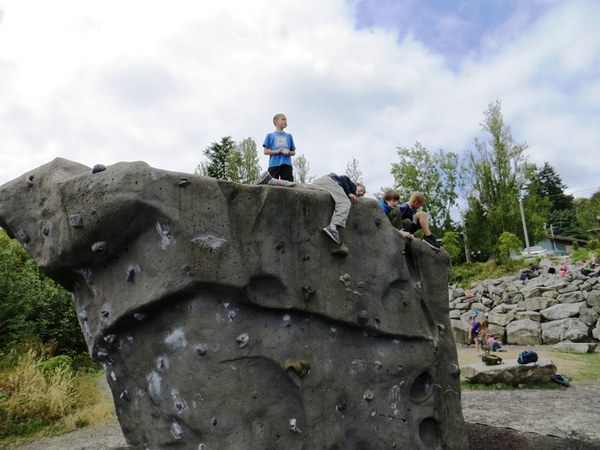 The Boulder - popular with Summer Camp Youth