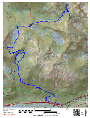 CHS 2 Hike - Lower Tuscohatchie Lake