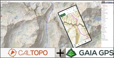 GPS Navigation: Using CalTopo and Gaia GPS - 2023