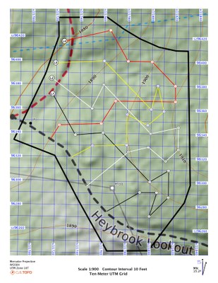 Review of Heybrook Ridge Off-Trail Navigation Field Trip