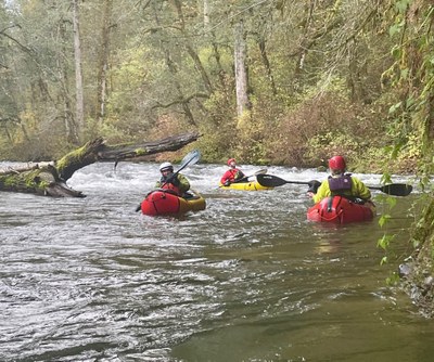 Basic Whitewater Packrafting Course - Field Trip #3