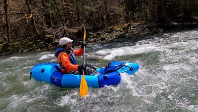 Basic Whitewater Packrafting Equivalency Test