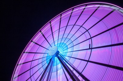 Night Photography Field Trip - Seattle Great Wheel